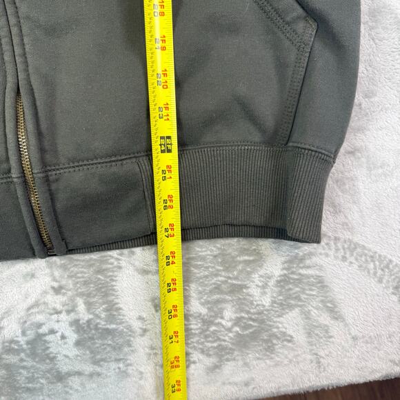 Green Carhartt Rain Defender full zip sherpa lined heavy weight jacket - Picture 8 of 9